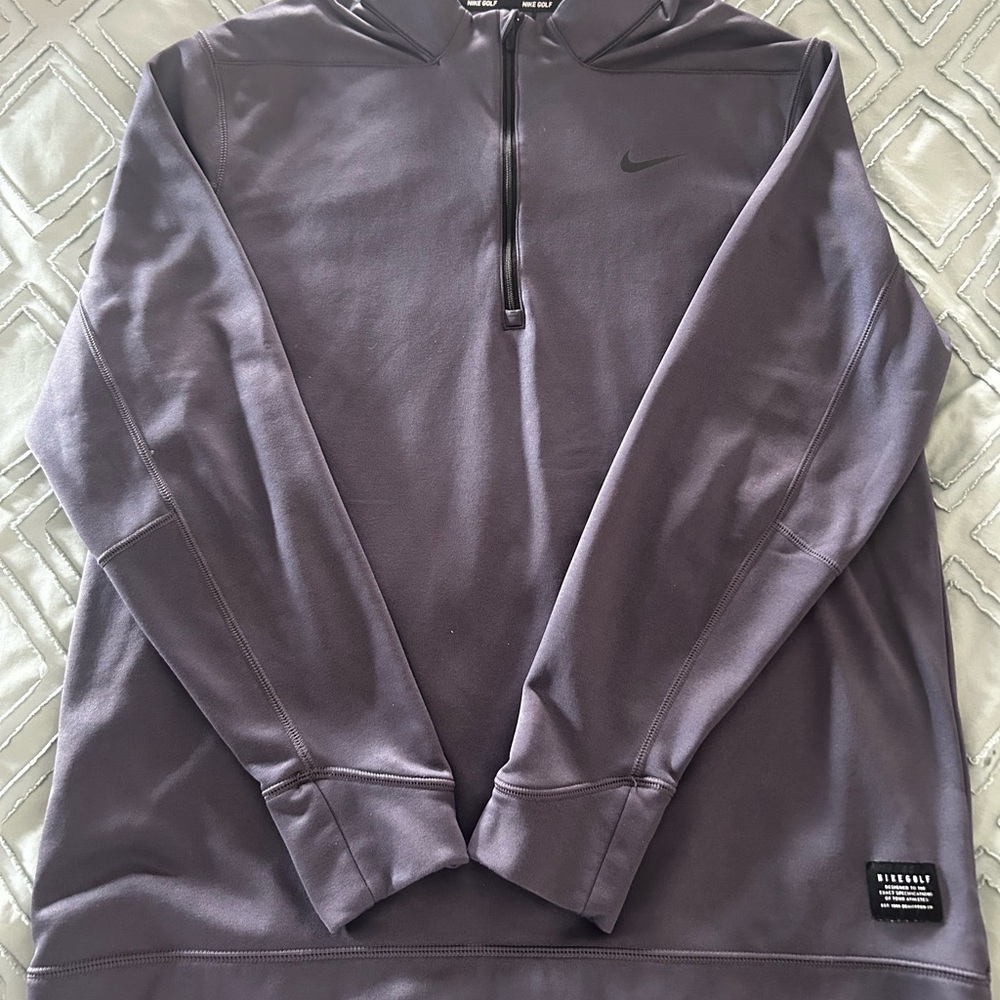 Men’s Nike Golf Dark Plum 1/4 Zip Pullover